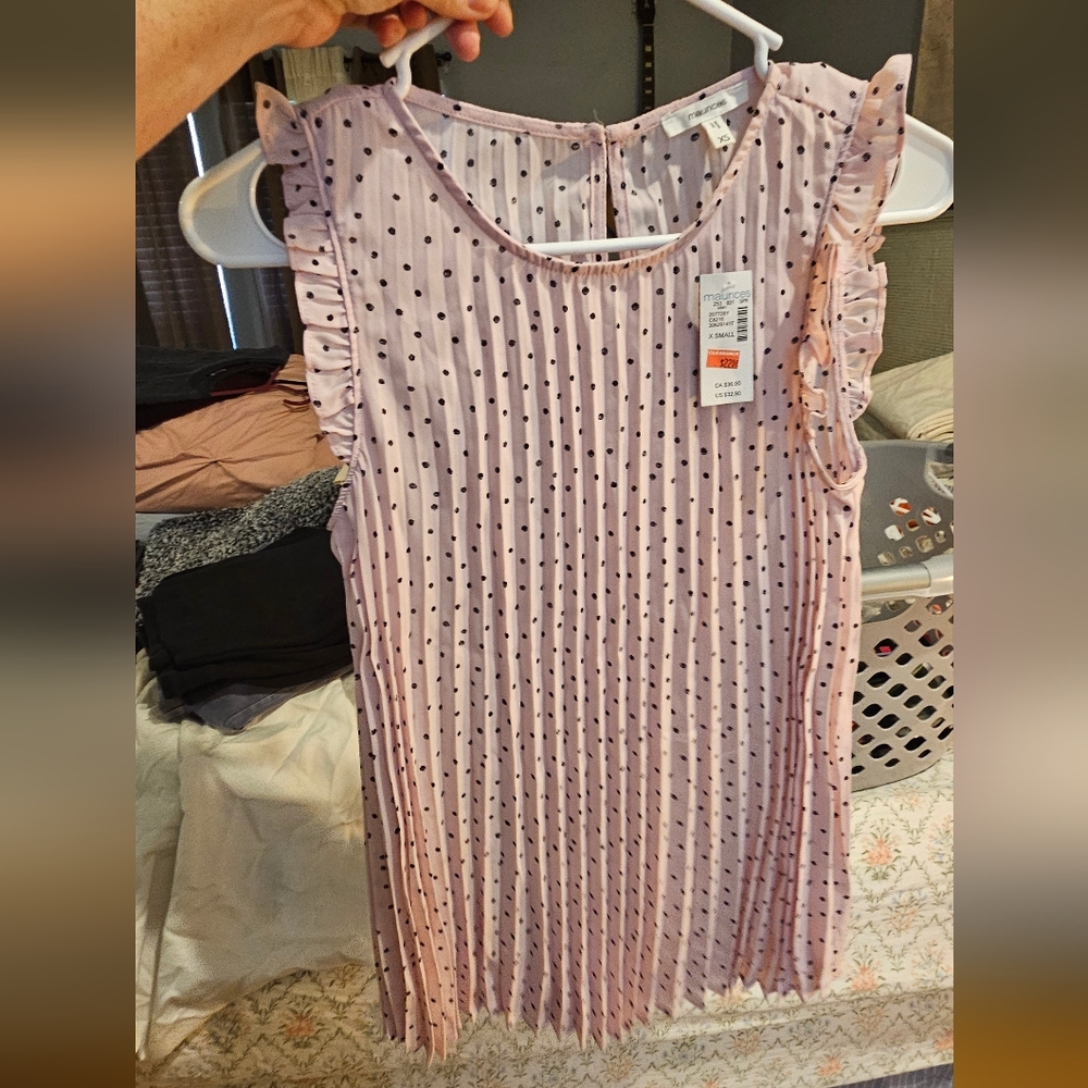 Maurices Blouse, Pink Size XS
